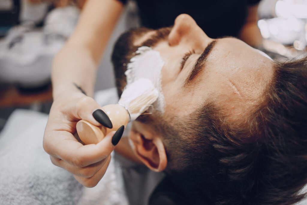 guy in the barbercos